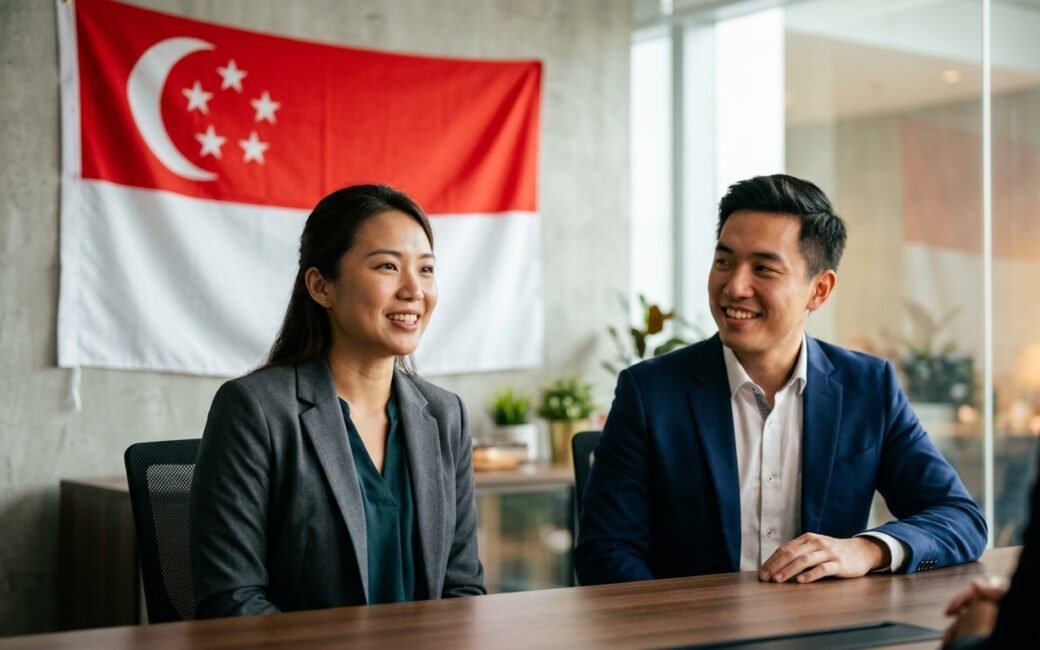 Recruitment interview in Singapore